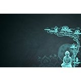 Buddha Mauspad, Mousepad (25,9 x 21,1 x 0,3 cm)