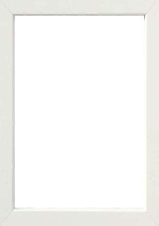 Ulisia Enterprise A1 (840x594) mm, White Wooden effect Photo frame, Maxi Poster/Picture frames For wall mount/freestanding (Available in Black white Oak and Walnut colors)