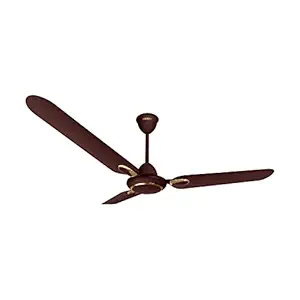 Luminous Dhoom BLDC 1200mm Ceiling Fan, 350 RPM High Speed, 35-Watt Power Consumption (2-Year Warranty, Brown)