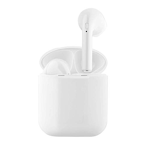 WINCASE Écouteurs Bluetooth Casque Casque de Sport Casque Intra-auriculaire avec Microphone Anti-Bruit Compatible avec Smartphones