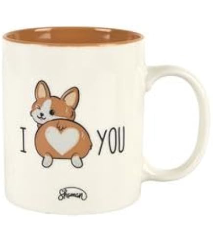 Tazza In Ceramica My Corgi Butt Drive You Nuts, Design Su Entrambi I Lati, Manico Nero, 100% Ceramica, Microonde E Lavastoviglie - 3