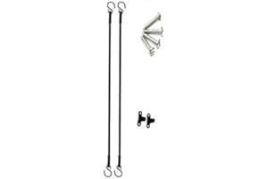 MAXX PRO BOXING GEAR Maxx Double End Ball Ropes Hook Floor to Ceiling Cords Punch Bag Speed Boxing