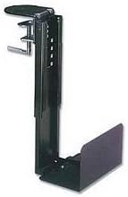 Ziotek Under Desk Stationary Clamp On Standard CPU Holder Computer Mount, CS-12, Fits Up To 9 Inch x 21 1/4 Inch Cases by Ziotek