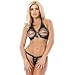 Produktbild Erotic Fashion ra7092 Bikini-Set, schwarz Leder Einheitsgröße, 1er-Pack (1 x 1 Stück)