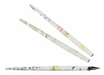 Preisvergleich Produktbild Federhalter Holz marmoriert