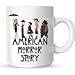 Produktbild Wednesdays We Wear Black American Horror Story Mug White Mug 10oz by Mug