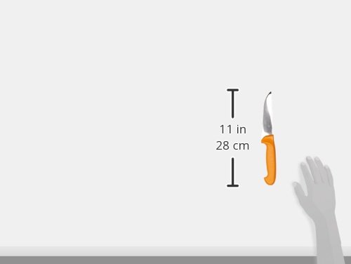 Victorinox Küchenmesser Swibo Abhäutemesser Normaler Schliff breit gelb 14 cm Klingenlänge, 5.8421 - 2