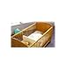 White Safababy Sleeper Feet to Foot Position Cot Divider BNIB White