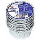 CDP  Lot 10 Ramequins aluminio