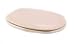 Price comparison product image Grünblatt Bolero Toilet Seat Duroplast Antibacterial Soft-Close and Take-Off Hinges, beige
