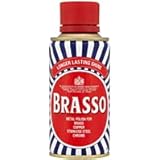 Liquid Metal Polish for Brass Copper Stainless Steel & Pewter 175ml Tin Cleans Long Lasting Shine