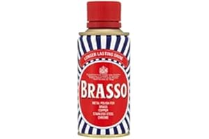 BARGAINSTORE Liquid Metal Polish for Brass Copper Stainless Steel & Pewter 175ml Tin Cleans Long Lasting Shine