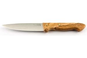 PALLARES SOLSONA - Cuchillo cocina mango olivo INOX PALLARES - 120 mm