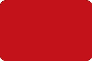 PEARL GLASS Extra Large Glass Worktop Saver - Red - 60 x 40cm