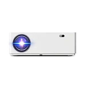 TONZO Full HD M19 UP 1GB 8GB Android Version 6500 Lumen, 300 inch Display, Native Resolution Projector 4k Projector 1920x1080P Wi-Fi Bluetooth Miracast Home Theatre Full HD