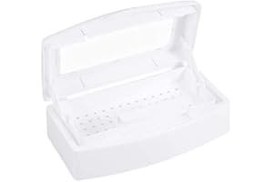 CHYUAN Nageldesinfektionsbox aus Kunststoff Box - UV-Sterilisator Box, Kunststoffnagelwerkzeuge, Würfel und Sterilisation von Behältern, Maniküre-Werkzeug für Salon