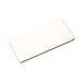 Baby Boum Cotton Rich Jersey Sheet 60 x 120cm - Milk White
