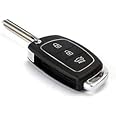 VR Replacement Hyundai Flip Key Replacement Shell for Hyundai I20, Verna, Xcent, Igen, Sportz, Magna(New Model)