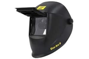 ESAB Eco Arc 2 - Cagoule de soudage avec champ de vision de 90 x 110 mm