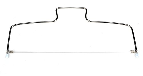 Da.Wa Doppellinie Verstellbare Edelstahl Metall Kuchen Cut Werkzeuge,33 cm x 16 cm - 3