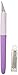 Produktbild Westcott 15154 Titanium Bastelmesser Softgrip-Griff 5 Klingen, lila