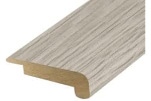 Universal Moudlings Laminate & Wood Flooring Stair Step Nosing MDF Threshold Strip Edge Corner Profile (Morning Oak)
