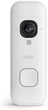 Videocitofono 2K+ a pile Blink (ultimo modello) | Vista a figura intera | 2K | IP65 | Pile di lunga durata | Modulo di sincronizzazione di base richiesto (non incluso) β Supplementare (bianco)