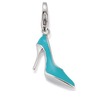 Preisvergleich Produktbild gooix GXC122 Charms Damen Charm Silber Pumps türkis