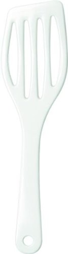 Pfannenwender 26cm Kunst. weiß, mit Aufhängeloch