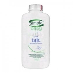 THREE PACKS of Simple Baby Talc