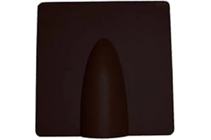 10 x Black Plastic Wall Blast Plates by Auline® Ideal brick cover for aerial/satellite cable entry