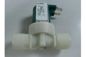 INVENSYS Single 180 Degree Solenoid Valve, 12v DC (3W) Comes with 1/2" BSP Male Threads
