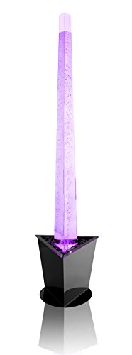 Sprudelnde Wassersäule „Nirvana“ mit farbwechselnder Beleuchtung – 123cm - 5