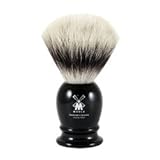 Muehlemuehle Handmade Synthetic Bristle Black Shave Brush Brush