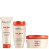 (€ 105,58/L) Kerastase Nutritive Bain Magistral Shampoo 250ml, Fondant Magistral Fundamental Conditioner 200ml and Creme Magistral 150ml