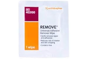 MEDISALE REMOVE Remove Adhesive Remover 10 Wipes with Moisturising Aloe (New Zoff)
