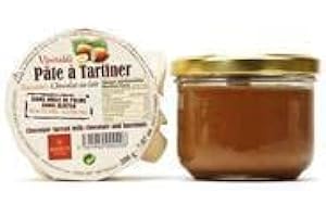 BOVETTI ARTISAN CHOCOLATIER Pâte à Tartiner véritable Chocolat au Lait et Noisettes, sans huile de palme ni gluten