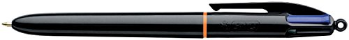BIC 4-Farb-Druckkugelschreiber Pro / 4 in 1 Kugelschreiber / Rot, Blau, Schwarz und Grün / Dokumentenecht / Nachfüllbar / Strichstärke 0,4mm / Stifte Set mit 12 Mehrfarbenstiften - 2