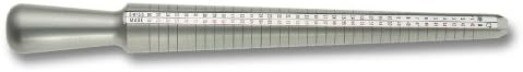 Ring Sizing Stick Aluminium  Accessory Tools 021721