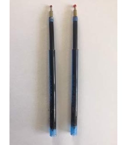 Cello Sapphire Kugelschreiber 6er Pack – Einziehbare Stifte Mit Blauer Tinte | Kunststoff
