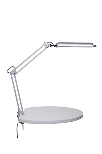 MAUL 8203595 9W LED A Plata lámpara de mesa - Lámparas de mesa (Plata, De plástico, II, 21 bombilla(s), 9 W, LED)