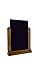 Produktbild Tischaufsteller Werbetafel Preisschild Kreidetafel Karte Kreide Tafel Holz TS2BP A4