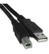 Cabling® Druckerkabel Lexmark Epson Canon HP Kyocera Samsung USB 2.0 A – B, 2 m. USB-Kabel 2.0 A auf B, Kabel für Drucker, Scanner, HP, Epson – 1,80 m. Schwarz - 4