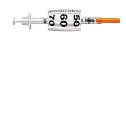 Siringa Per Insulina da 1 ml Insumed ago da 8mm 30 Pezzi
