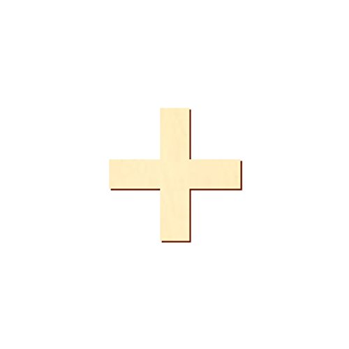 Wunschtext / Schriftzug in Holz - Bebas Holz-Buchstaben, Zahlen, Sonderzeichen in div. Größen, Größe:10 cm, Buchstaben:Plus