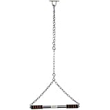 DEALS UNLIMITED Steel Pull Up/Chin up Bar, Heavy Duty Rod with Thick Chain Hanging Rod Pull Up Bar (5 FEET Thick Chain)