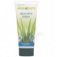 THREE PACKS of Aloe Pura Aloe Vera Lotion with Shea Butter and Vitamin E 200ml