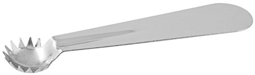 Fackelmann 41913 Tomaten Erdbeerhai zum Entferne, Edelstahl, 11 cm