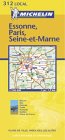 Image de Carte routière : Essonne - Paris - Seine-et-Marne, N° 11312