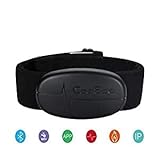 HRM-Run Fascia Cardio con fascia toracica nero intelligente Bluetooth e ANT + compatibile con molti orologi sportivi come Garmin, Polar e Sunnto